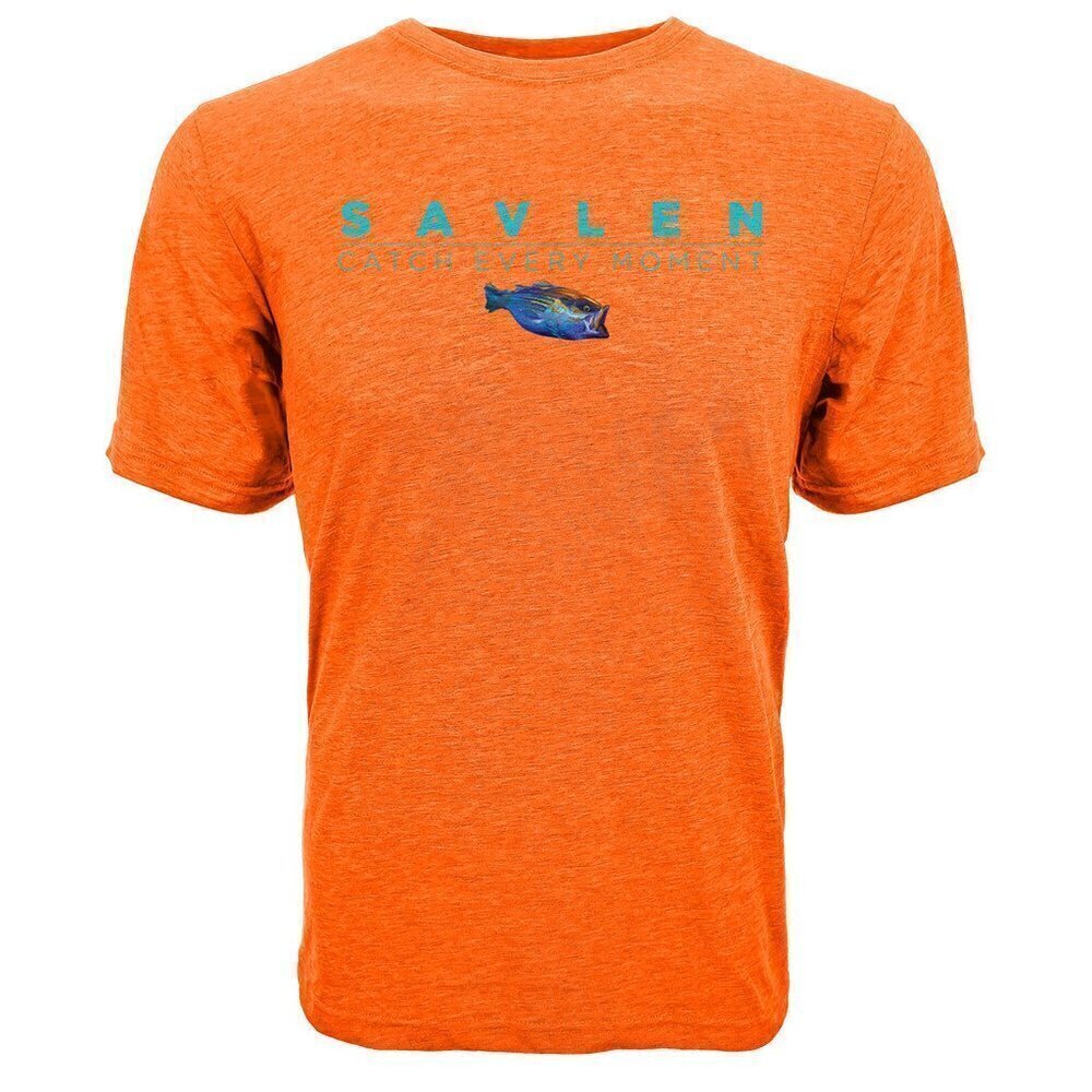 NWT! BASS Fishing Tee ~ Short Sleeve Savlen Sportswear for Levelwear Retail: $30 - Picture 2 of 2